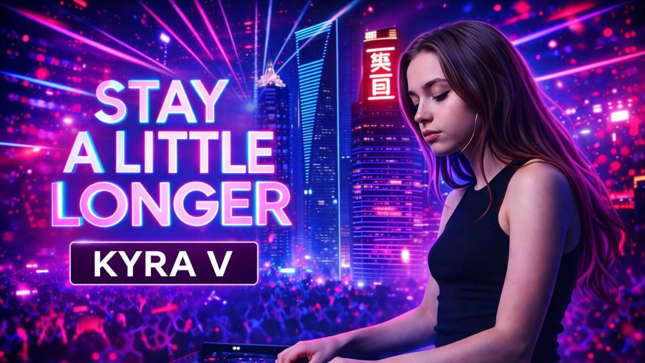 Stay A Little Longer – Kyra V (Lyrics) | Dark Pop x Progressive House Club Anthem YouTube thumbnail