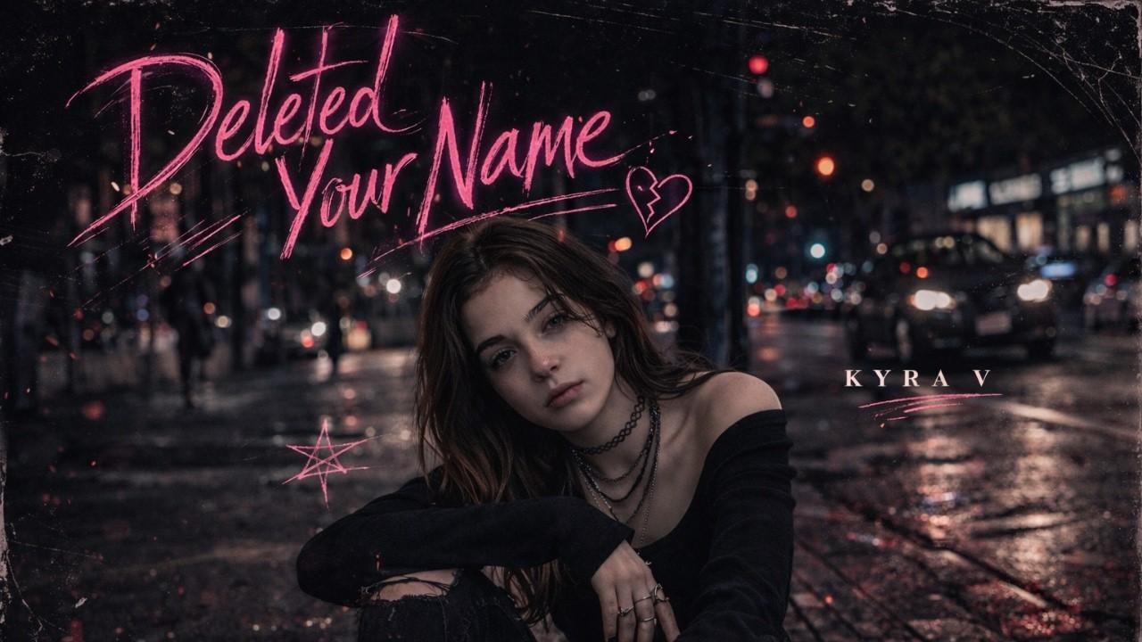 KYRA V – Deleted Your Name (Lyrics) | Dark Pop Anthem You Can’t Forget YouTube thumbnail
